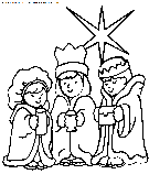 christmas nativity coloring