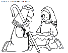 christmas nativity coloring