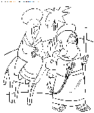 christmas nativity coloring