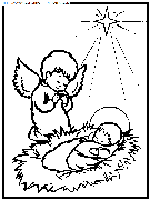 christmas nativity coloring