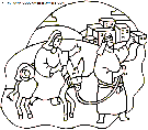 christmas nativity coloring