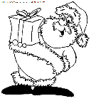 christmas santa claus coloring