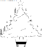 christmas christmas trees coloring