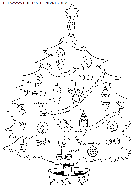 christmas christmas trees coloring