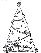 christmas christmas trees coloring