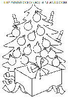 christmas christmas trees coloring