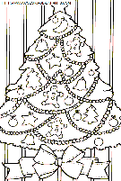 christmas christmas trees coloring