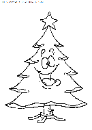 christmas christmas trees coloring