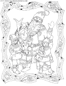 saint nicholas coloring