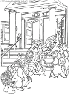 franklin coloring book pages