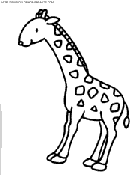 giraffes coloring