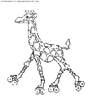 giraffes coloring