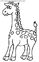 giraffes coloring