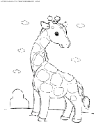 giraffes coloring