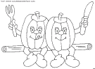 halloween pumpkins coloring