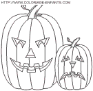 halloween pumpkins coloring