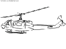 helicopter coloring