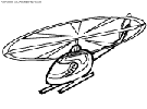 helicopter coloring book pages