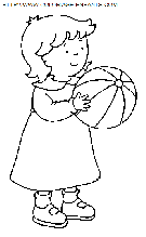  Caillou coloring book pages