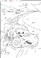 cars coloring book pages to print - Free cars printable kids coloring