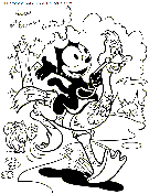 felix the cat coloring