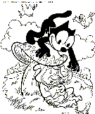 felix the cat coloring