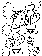 hello kitty coloring