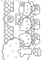 hello kitty coloring