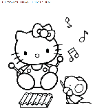 hello kitty coloring