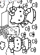 hello kitty coloring