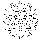 mandala coloring