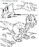 the land before time coloring