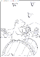 little polar bear coloring