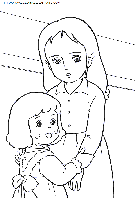 princess sarah coloring