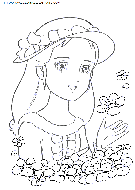 princess sarah coloring