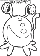 yokomon coloring book pages