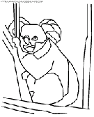 koalas coloring book pages to print - Free koalas printable kids