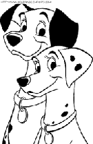 101 dalmatians coloring