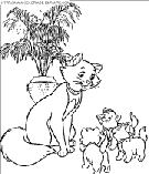 the aristocats coloring