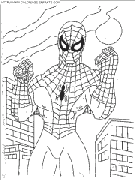 spiderman coloring