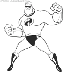 the-incredibles coloring book pages