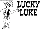 lucky luke coloring