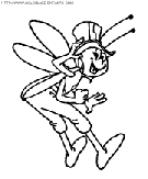 maya the bee coloring