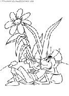 maya the bee coloring