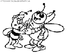 maya the bee coloring