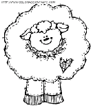 sheep coloring