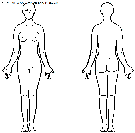 human body coloring