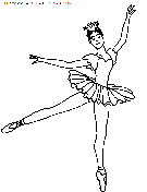 dancers coloring