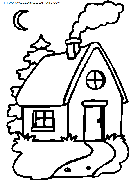 houses coloring