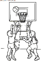 sports coloring